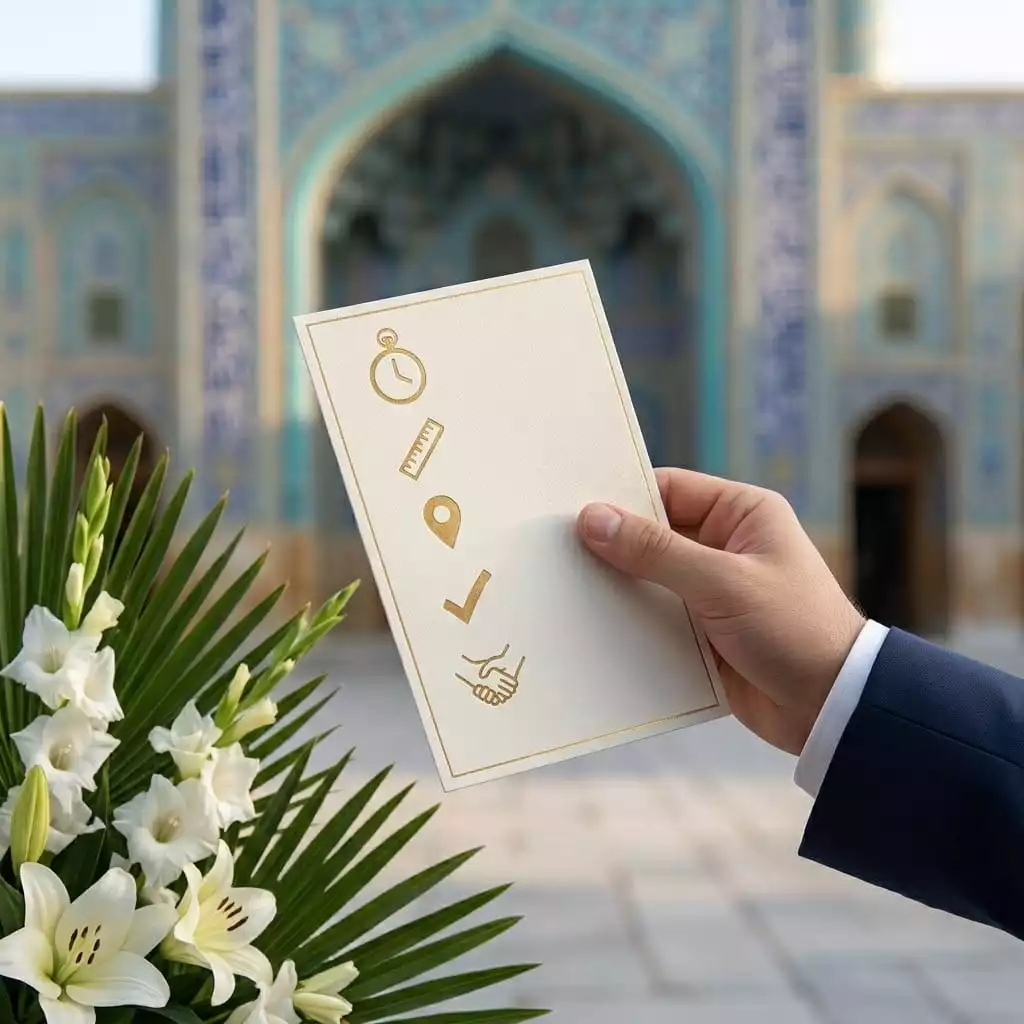 5 ترفند برای سفارش تاج گل ترحیم ارزان که پرستیژ شما را حفظ می کنند!