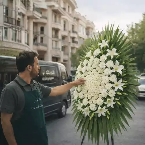 راهنمای خرید تاج گل ترحیم شیک در تهران با ارسال فوری