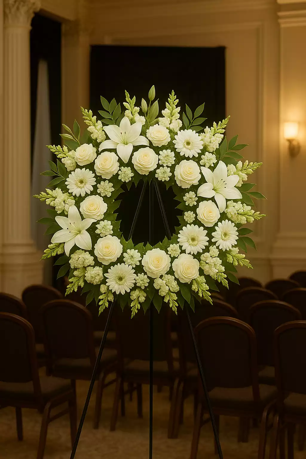 چرا تاج گل شیک باعث جلوه ی بهتر مراسم می شود؟