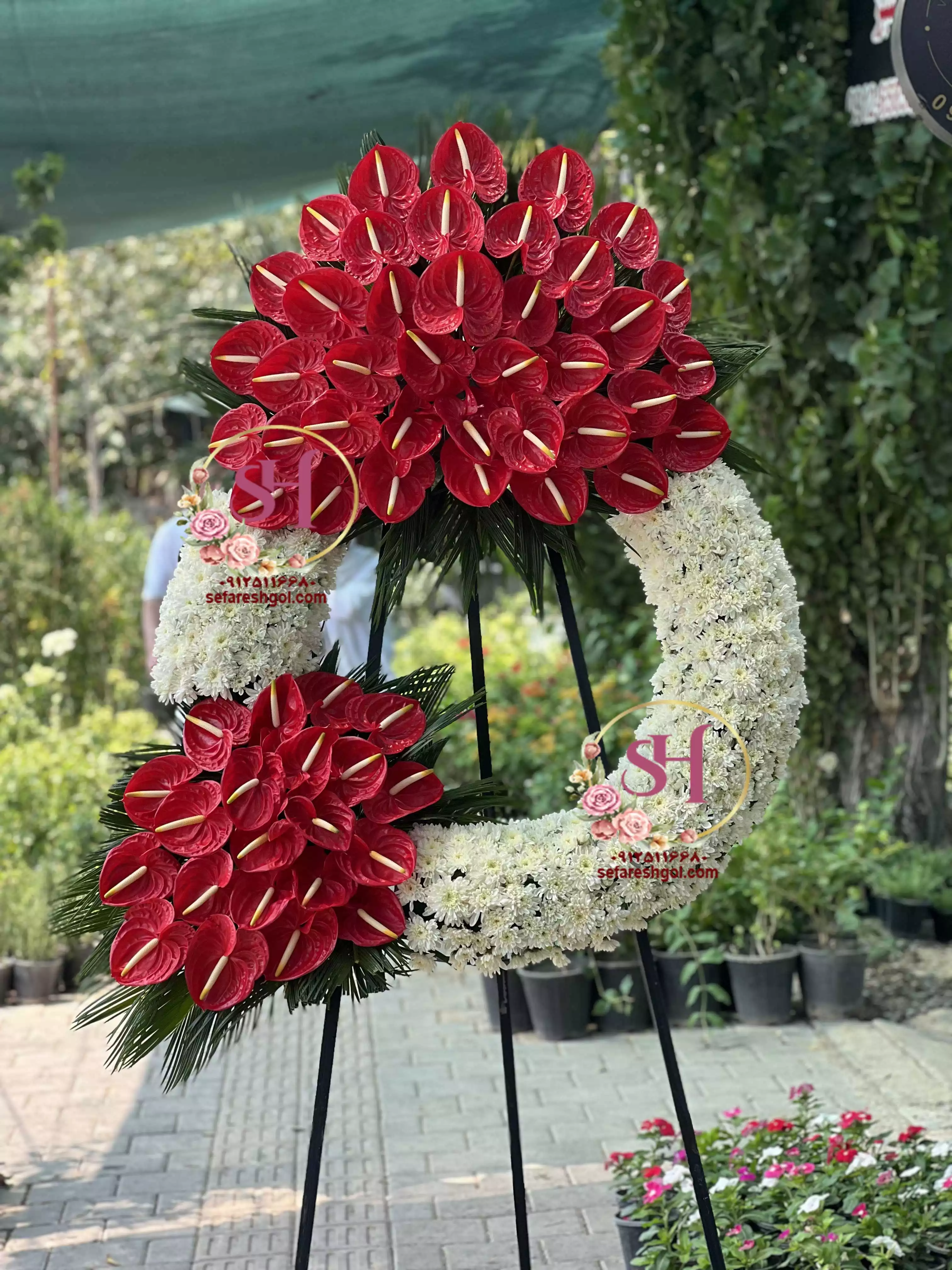 تاج گل نمایشگاه