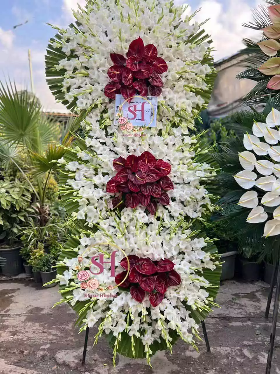 تاج گل ترحیم اصفهان 