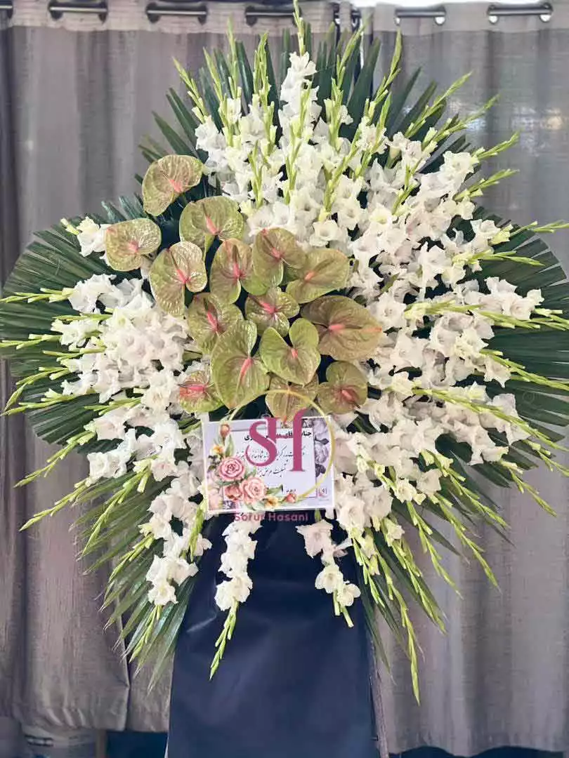 تاج گل ترحیم شیک