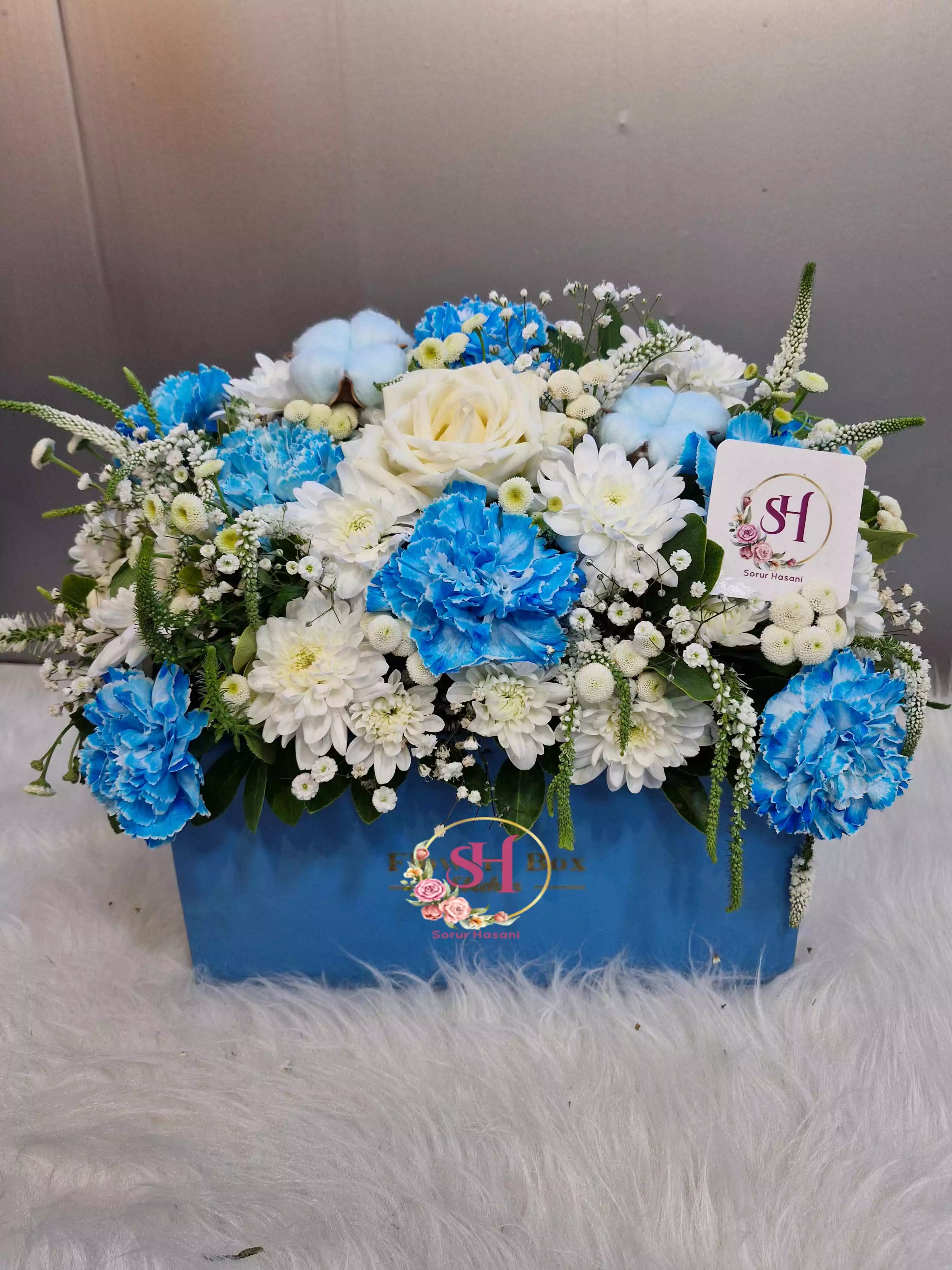 باکس گل اسپرت آبی