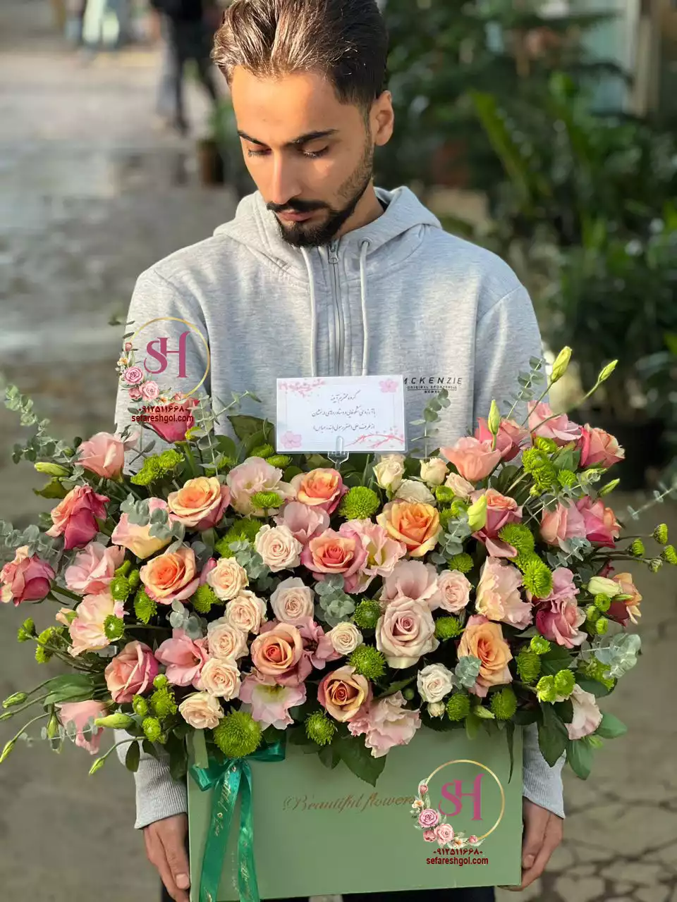 باکس گل تبریک 