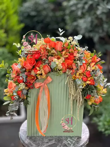 باکس-گل-تبریک--476