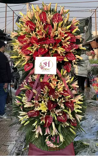 تاج-گل-دوطبقه-تسلیت-190