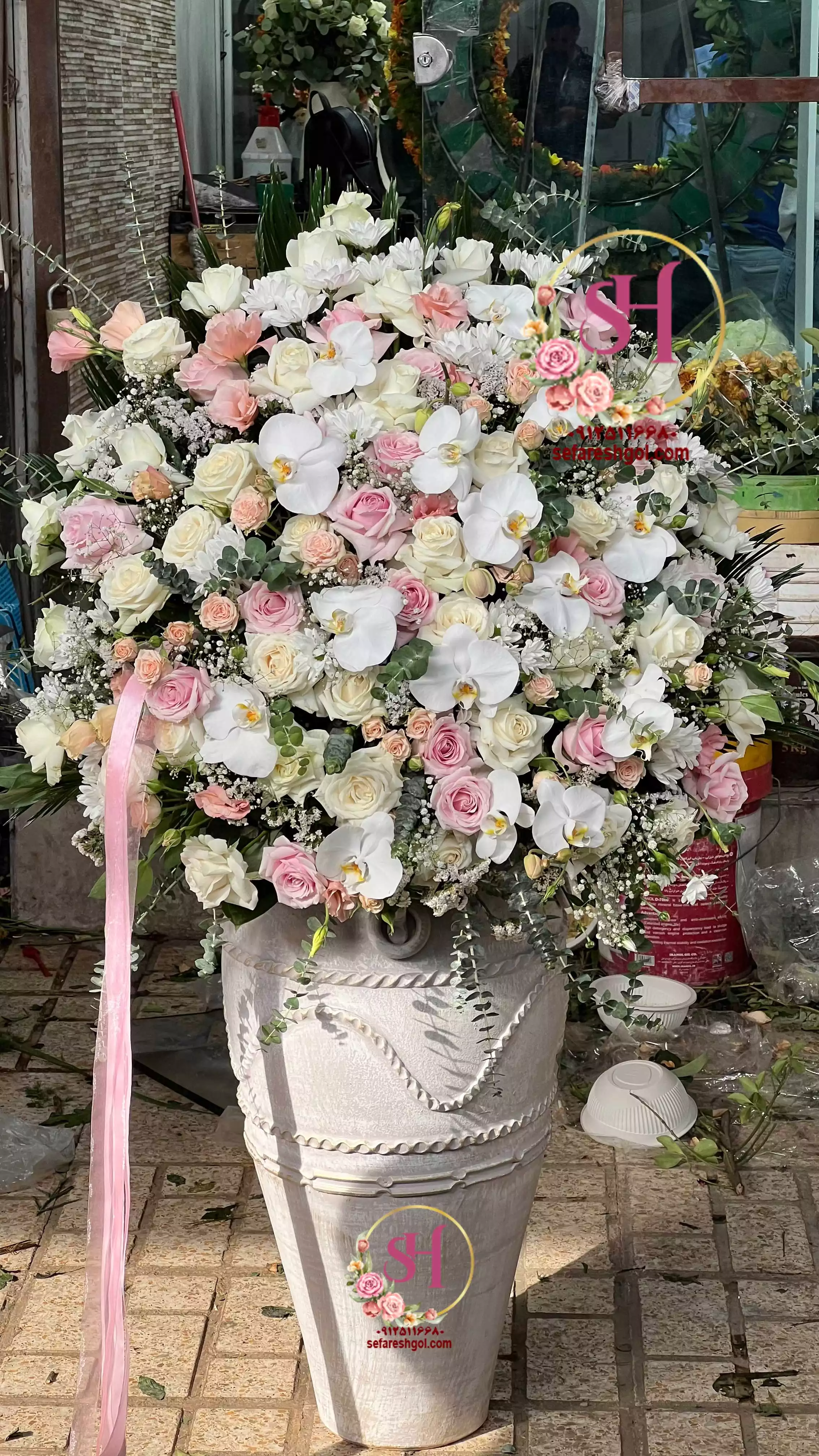 جام گل تبریک طاها