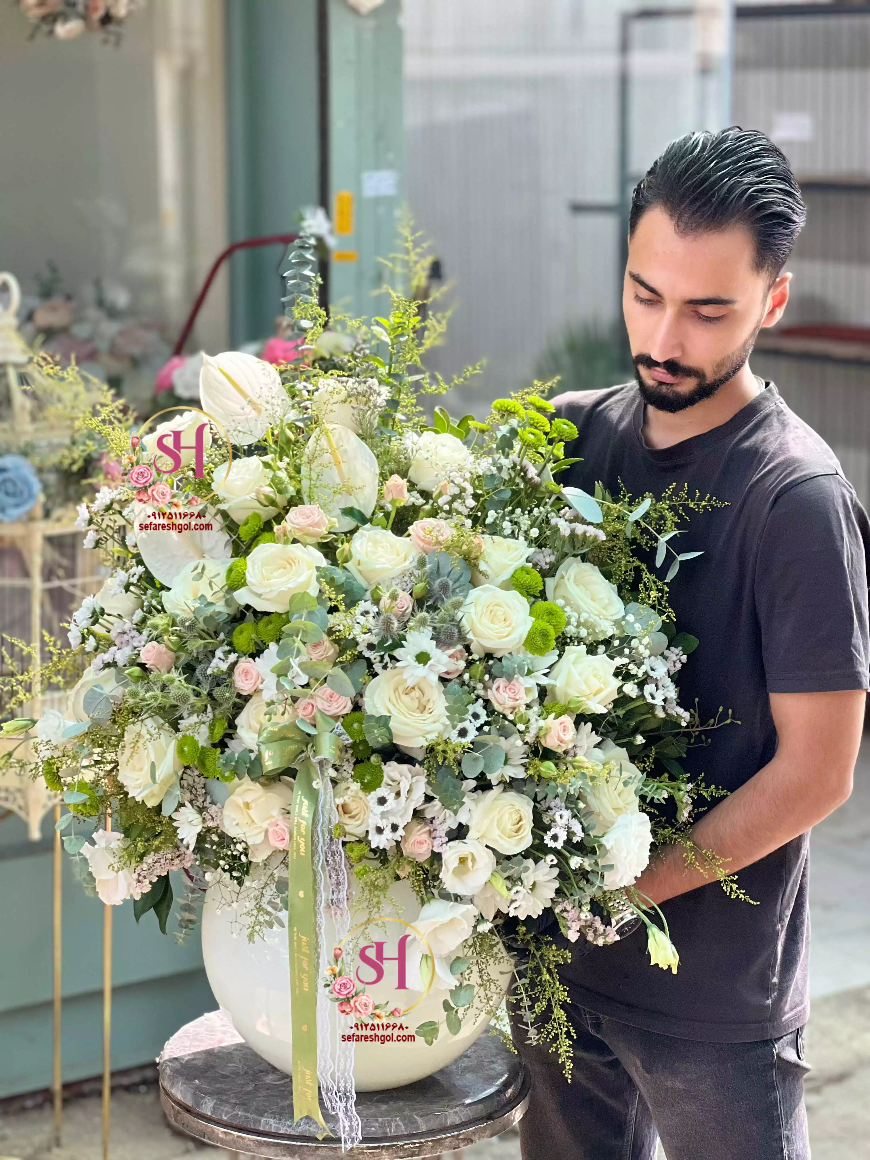 جام گل لاکچری 