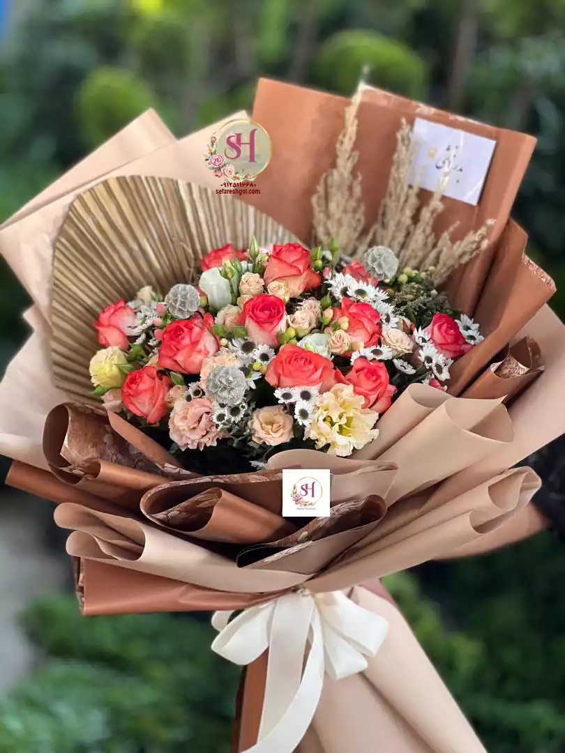 دسته گل تبریک 