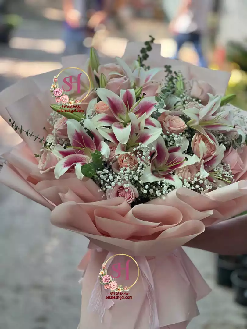 دسته گل تبریک