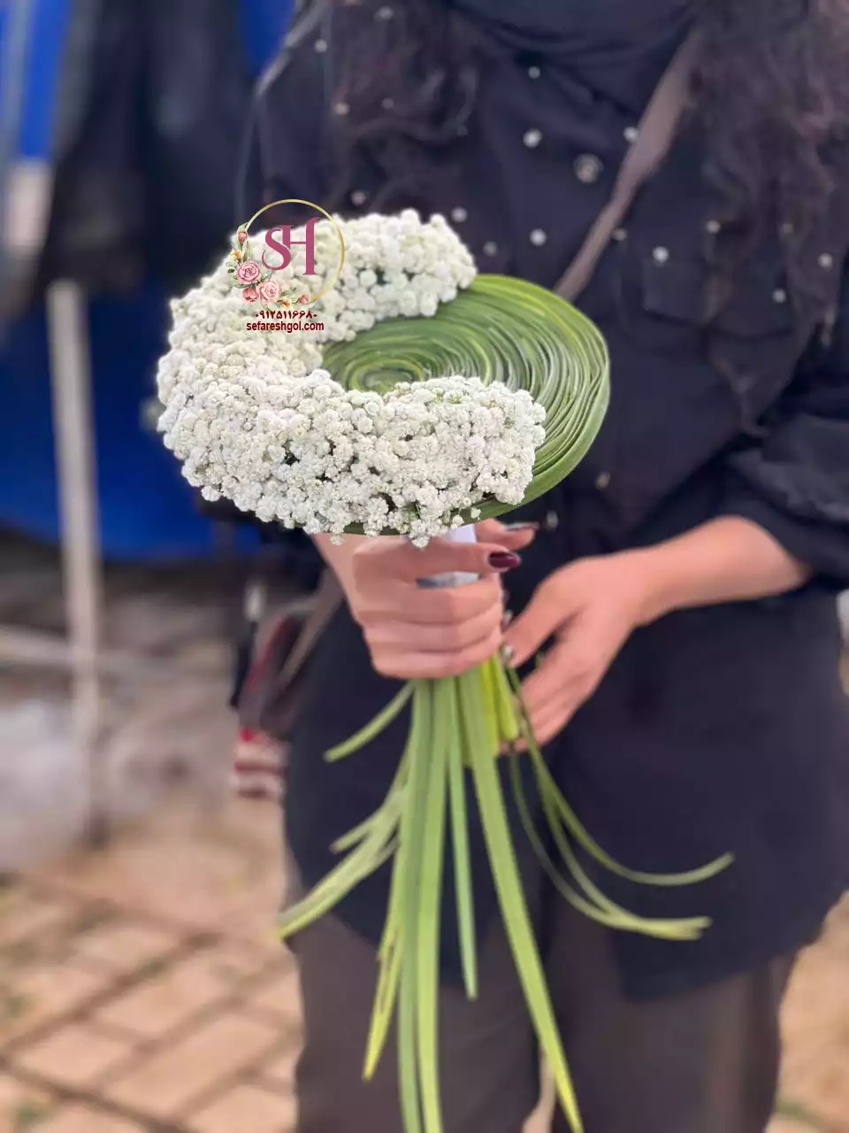 دسته گل عروس اروپایی