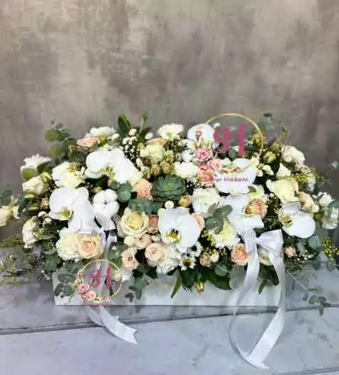 باکس گل تبریک صدف باکس گل تبریک صدف