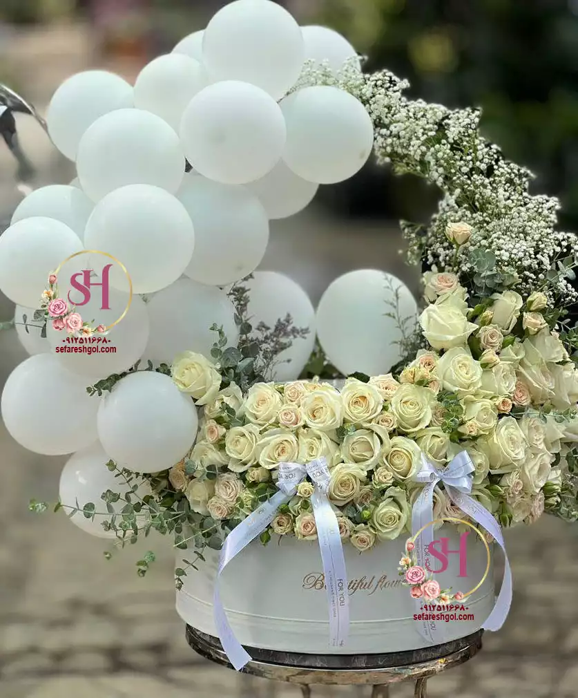 باکس گل و بادکنک پروا