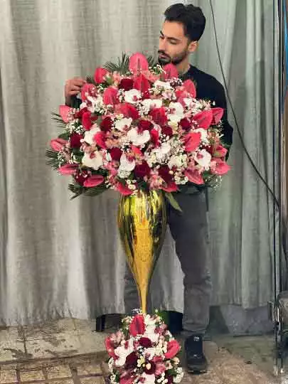 جام گل لاکچری شیدا