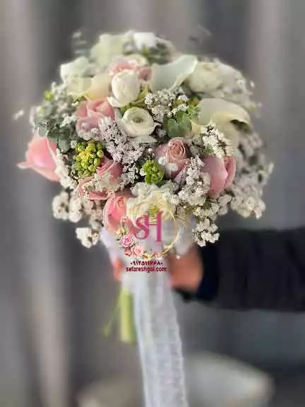 دسته گل عروس اروپایی 8 دسته گل عروس اروپایی 8