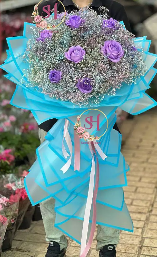 دسته گل لاکچری تبریک دسته گل لاکچری تبریک