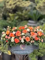 باکس گل رز هلندی (نارنجی)