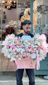 باکس گل لاکچری آیسان