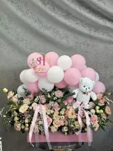 باکس گل و بادکنک  