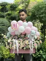 باکس گل و بادکنک  