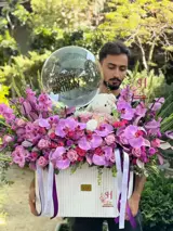 باکس گل و بادکنک تولد 1