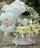باکس گل و بادکنک پروا