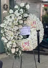 تاج گل درباری تسلیت