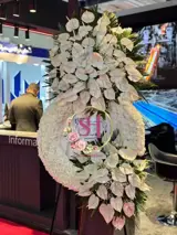 تاج گل درباری لاکچری تاج گل درباری، تاج گل تبریک، تاج گل تسلیت، تاج گل ختم، تاج گل لاکچری، تاج گل شیک، تاج گل لوکس تاج گل درباری لاکچری