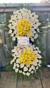 تاج گل دوطبقه لاکچری 2 تاج گل دوطبقه، تاج گل لاکچری، تاج گل فوری، تاج گل فانتزی، تاج گل تبریک، تاج گل تسلیت تاج گل دوطبقه لاکچری 2
