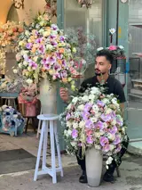 جام گل تبریک طاها