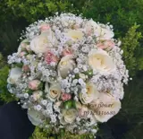 دسته گل عروس اروپایی 1