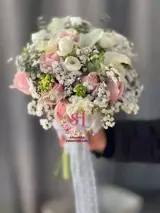 دسته گل عروس اروپایی 8