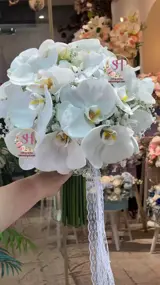 دسته گل عروس اروپایی