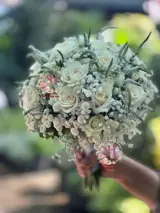 دسته گل عروس اروپایی