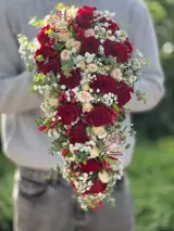 دسته گل عروس اروپایی