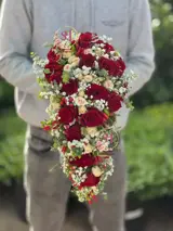 دسته گل عروس اروپایی