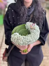 دسته گل عروس اروپایی