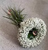 دسته گل عروس اروپایی