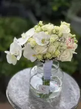 دسته گل عروس اروپایی