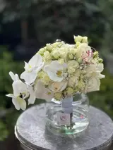 دسته گل عروس اروپایی