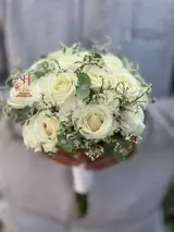 دسته گل عروس اروپایی