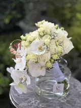 دسته گل عروس اروپایی