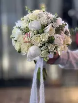 دسته گل عروس اروپایی 