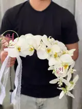 دسته گل عروس ارکیده اروپایی