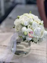 دسته گل عروس اروپایی