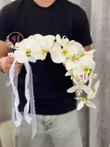 دسته گل عروس ارکیده اروپایی