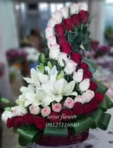 سبدگل رز نازنین